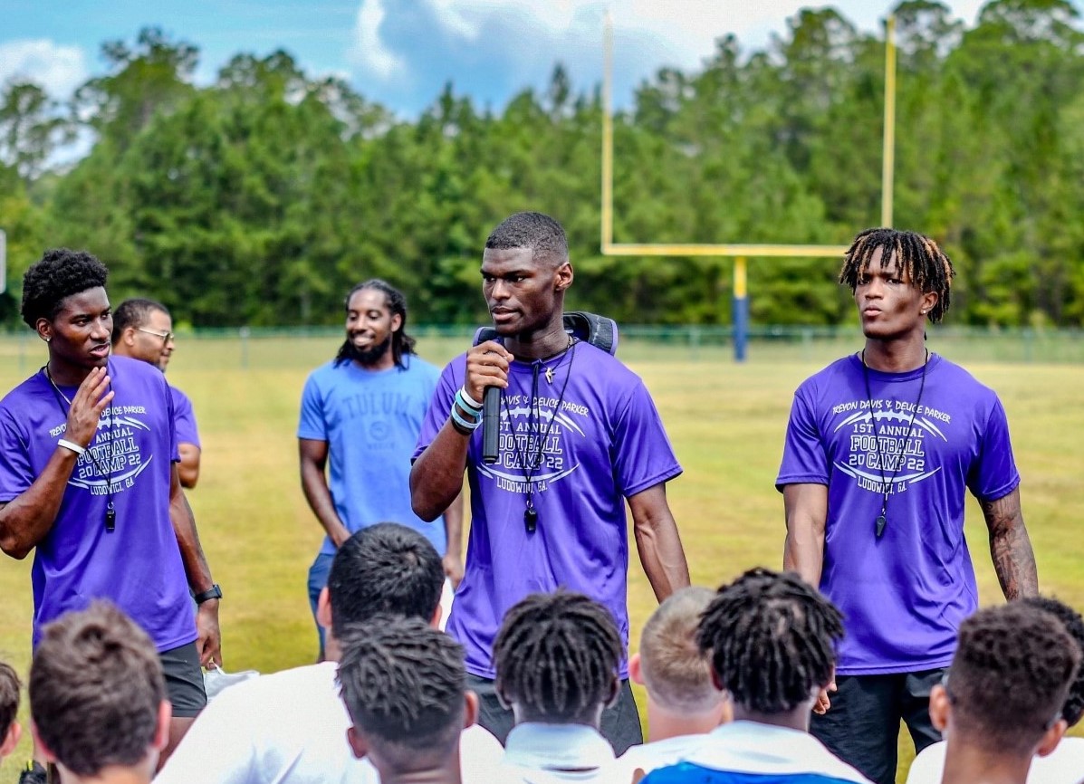 Mount Union Students Organize and Lead Football Camps in their